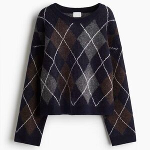 JACQUARD-KNIT SWEATER